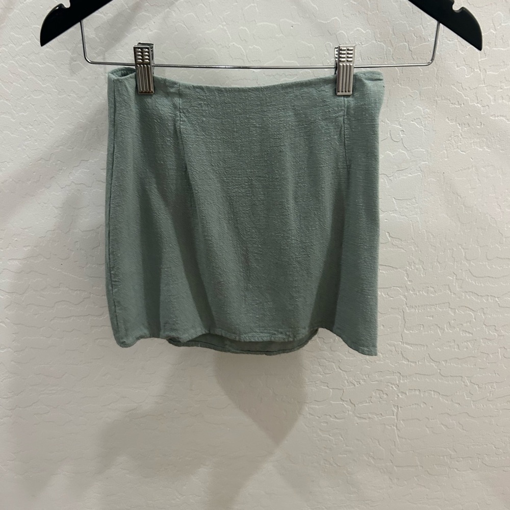 Princess Polly Sage Mini Skirt